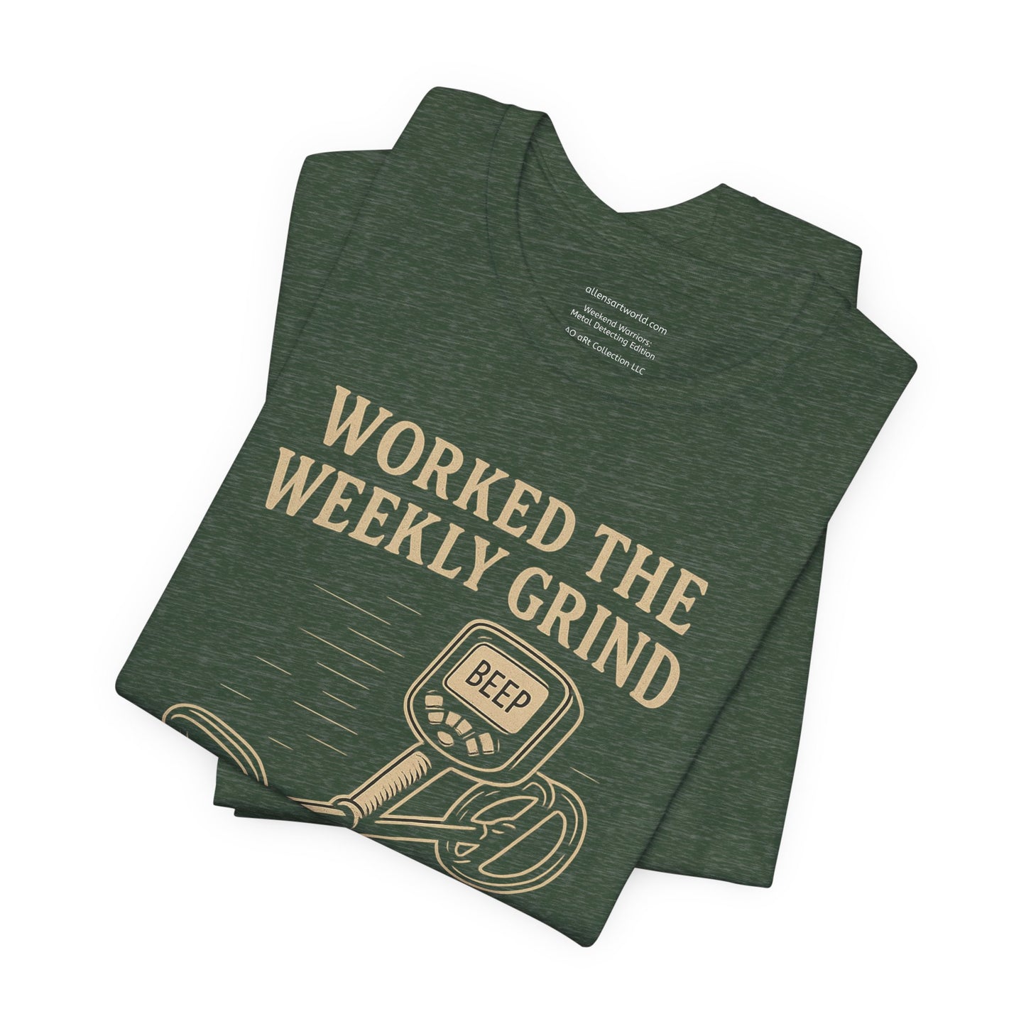 πͺ Weekly Grind Treasure Hunter Tee β "Beep" Edition Unisex Jersey Short Sleeve Tee