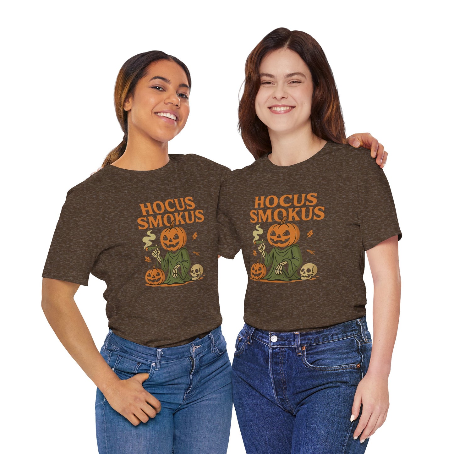 π Hocus Smokus: The Dank Pumpkin Spell Unisex Jersey Short Sleeve Tee