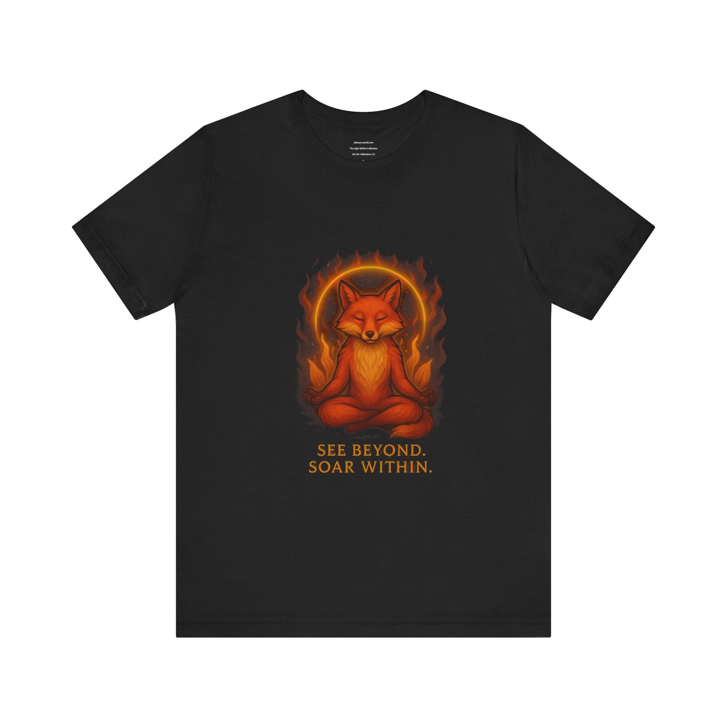 The Inner Flame Fox Unisex Jersey Short Sleeve Tee