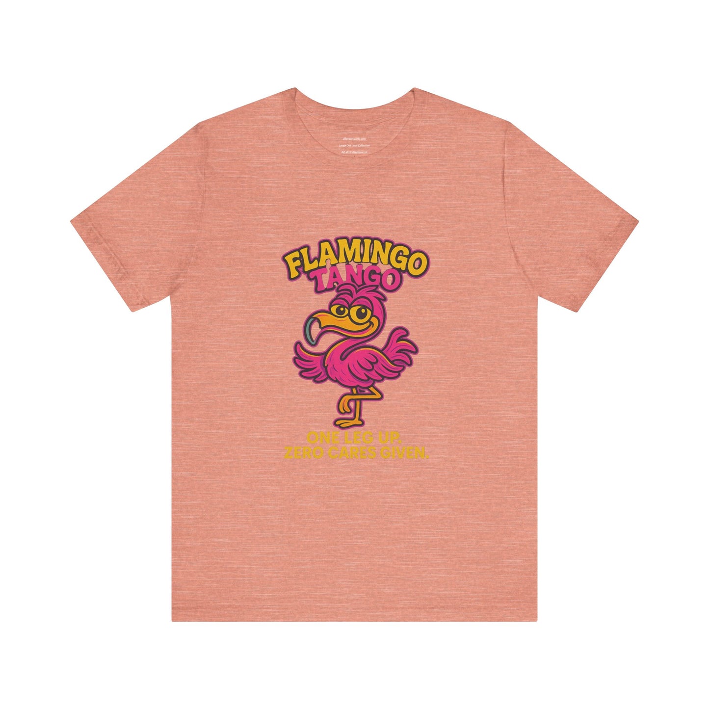 Flamingo Tango Unisex Jersey Short Sleeve Tee
