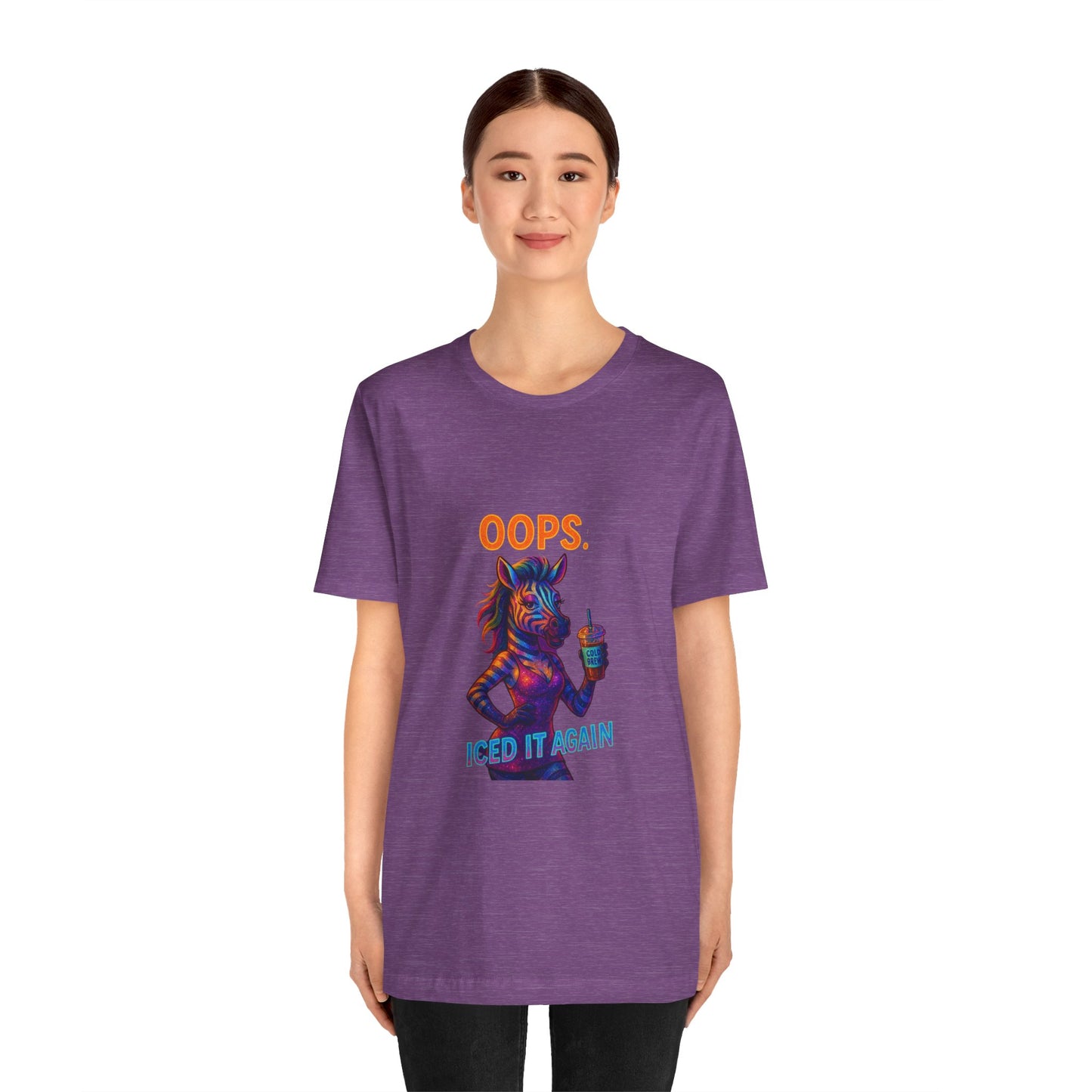 Oops, Iced It Again Unisex Jersey Short Sleeve Tee