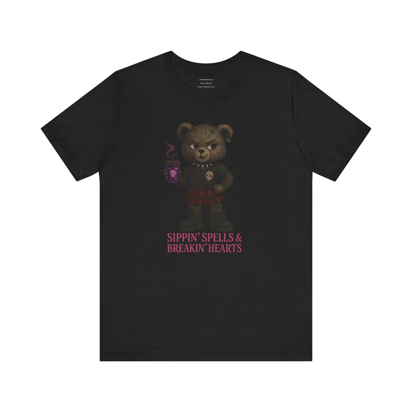Raven’s Return – Sippin’ Spells & Breakin’ Hearts Tee Unisex Jersey Short Sleeve Tee