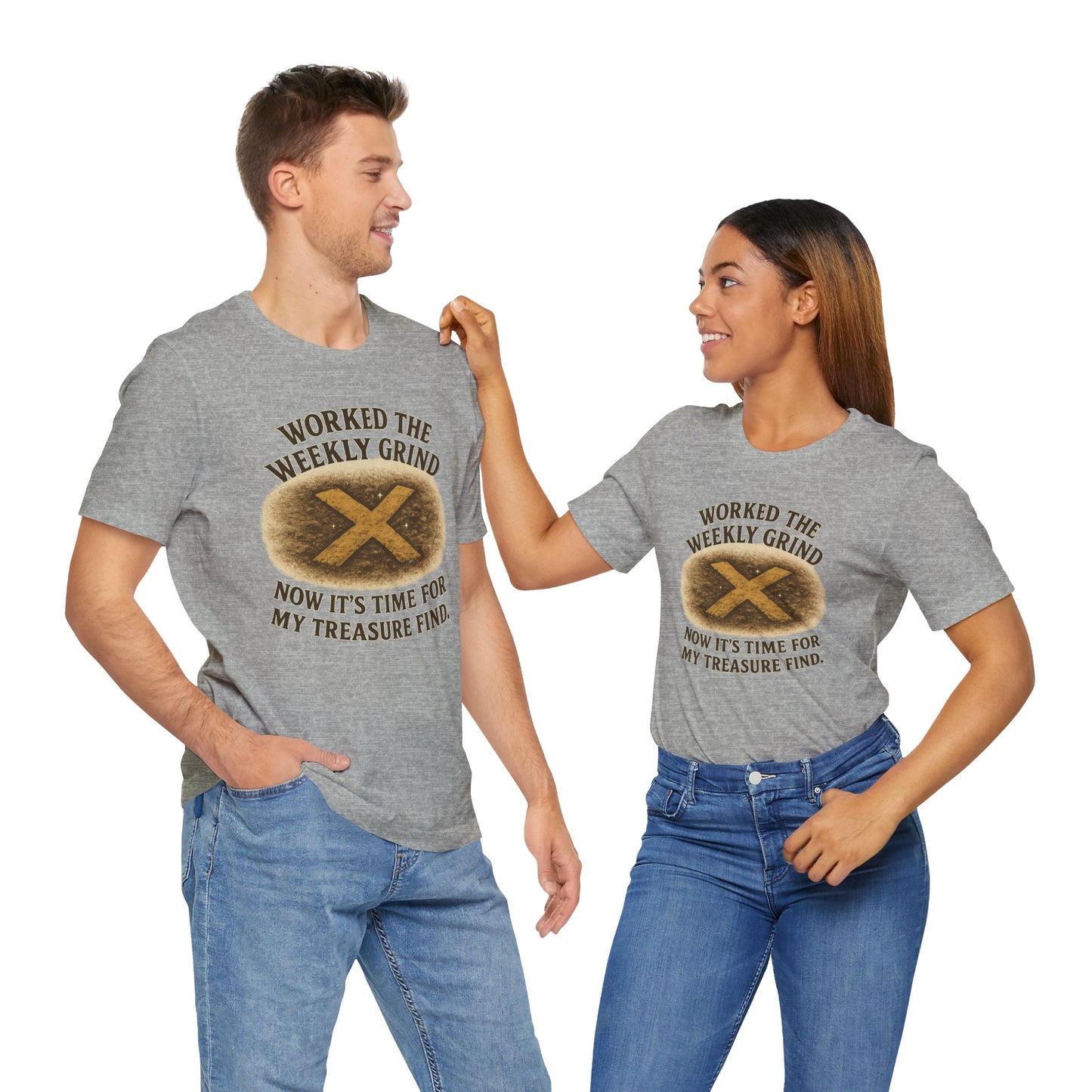 πͺ X Marks the Spot β Treasure Hunter Tee Unisex Jersey Short Sleeve Tee