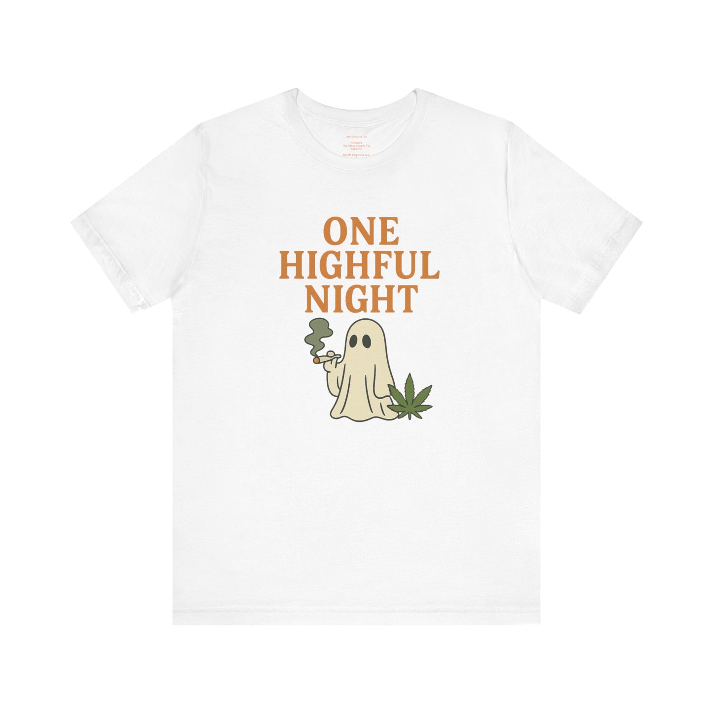 🕯️One Highful Night – Ghosted & Lifted Unisex Jersey Short Sleeve Tee