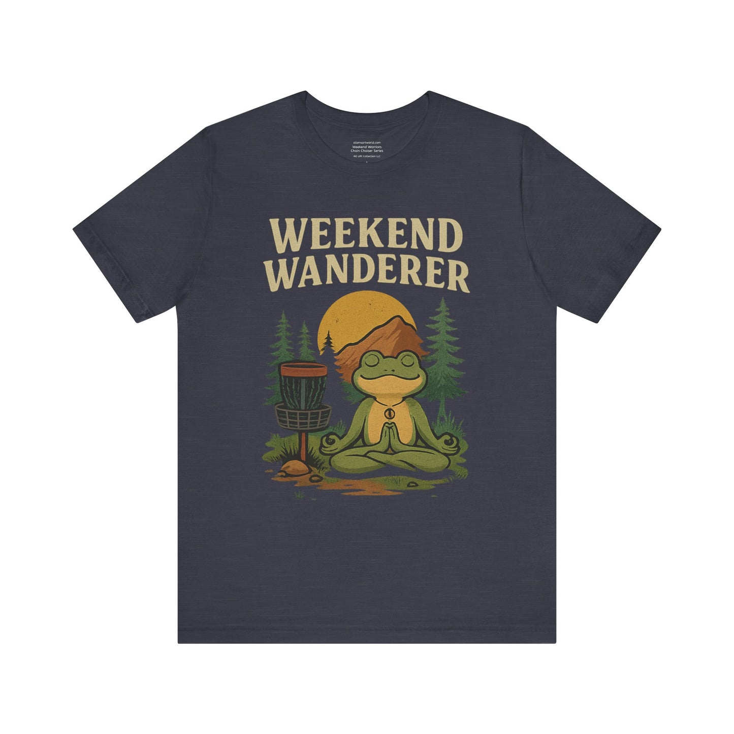 π₯βοΈ Weekend Wanderer β Zen & Chains Unisex Jersey Short Sleeve Tee
