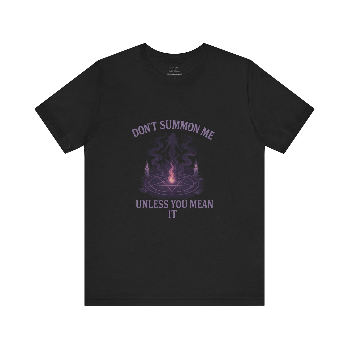 🕯️Summon Responsibly Unisex Jersey Short Sleeve Tee