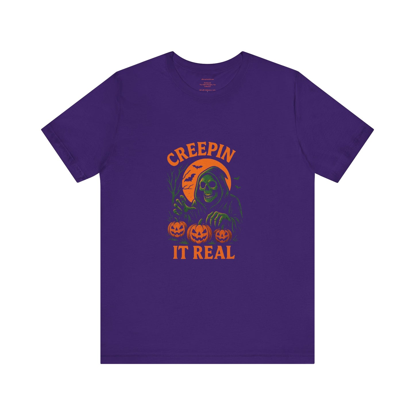 π»π¨ Creepin' While I'm Weepin' (from laughing so hard) Unisex Jersey Short Sleeve Tee