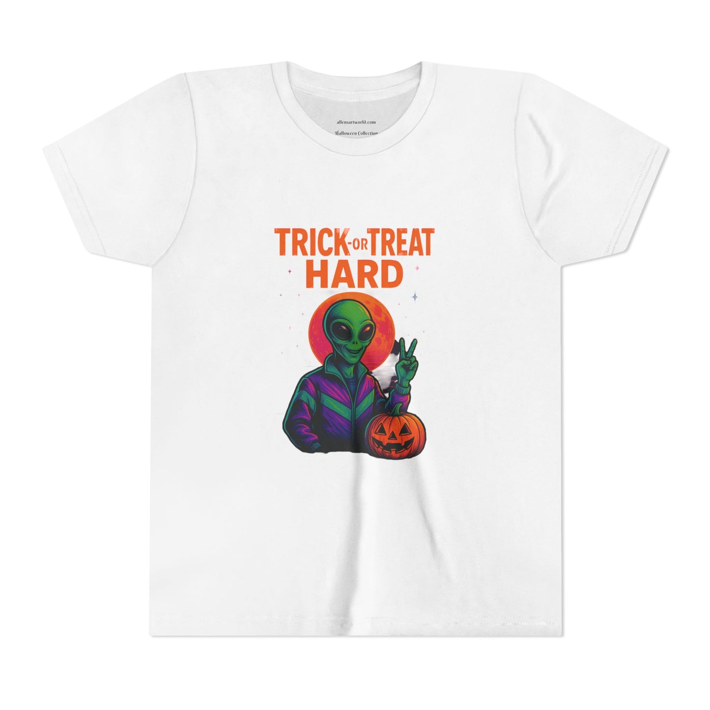 🛸Trick-or-Treat Hard Youth Short Sleeve Tee