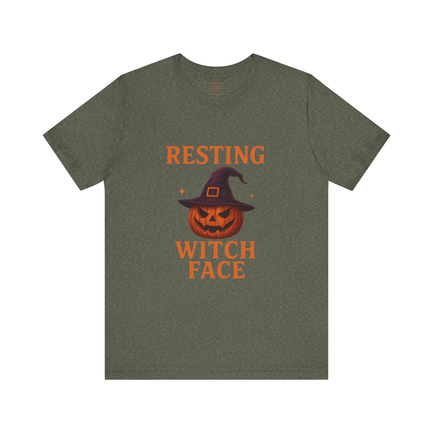 Resting Witch Face ππ§ββοΈ Unisex Jersey Short Sleeve Tee