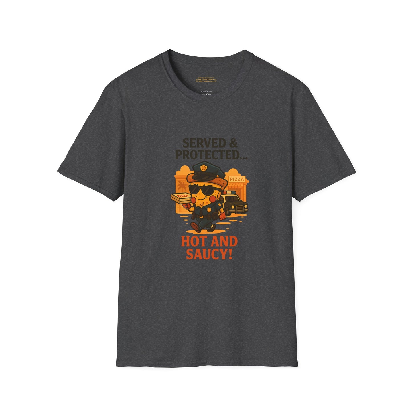 Served & Protected: Hot and Saucy Unisex Softstyle T-Shirt