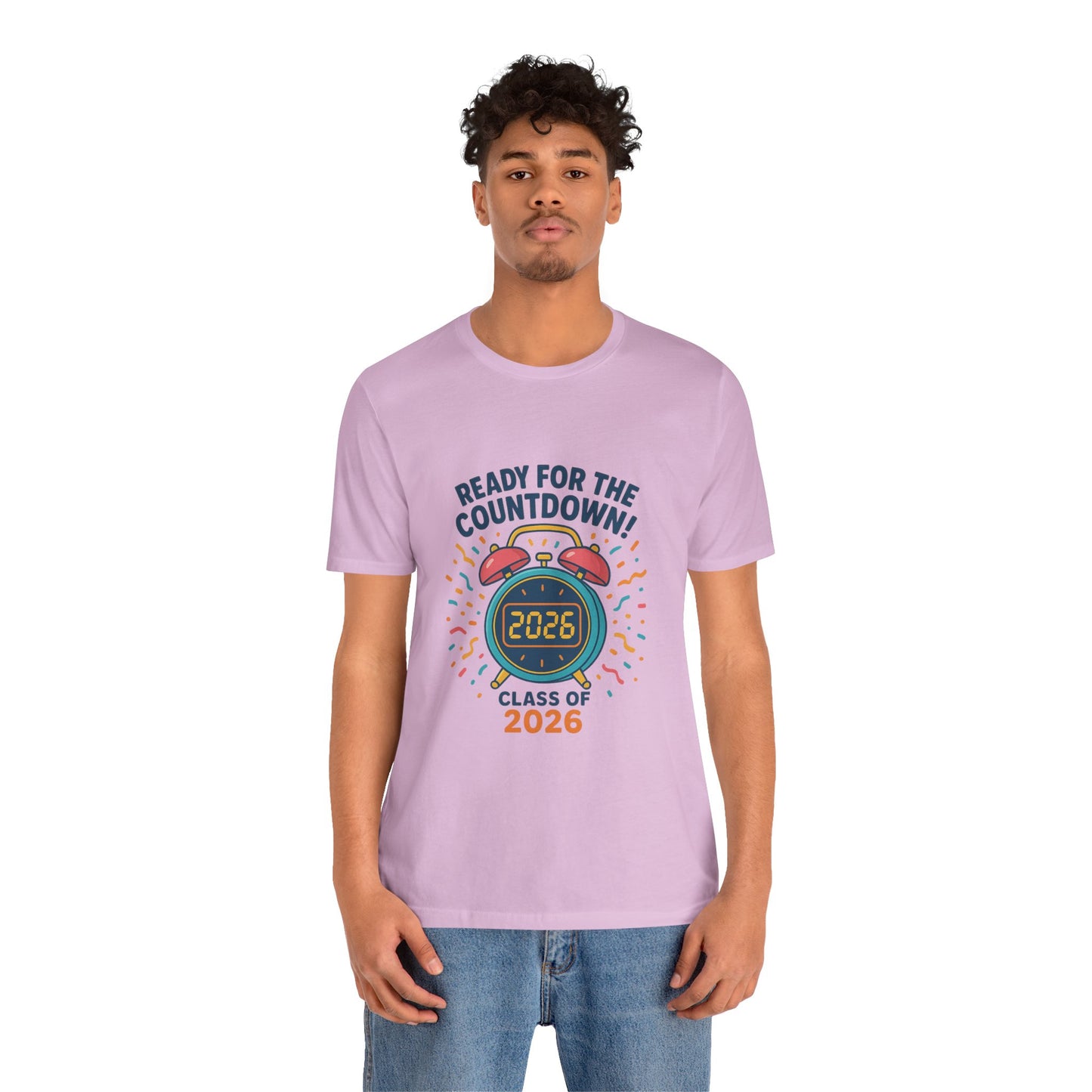 Ready for the Countdown! Class of 2026 – August Unisex Jersey Short Sleeve Tee