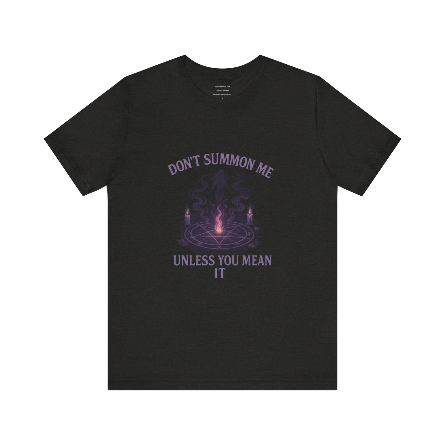 🕯️Summon Responsibly Unisex Jersey Short Sleeve Tee