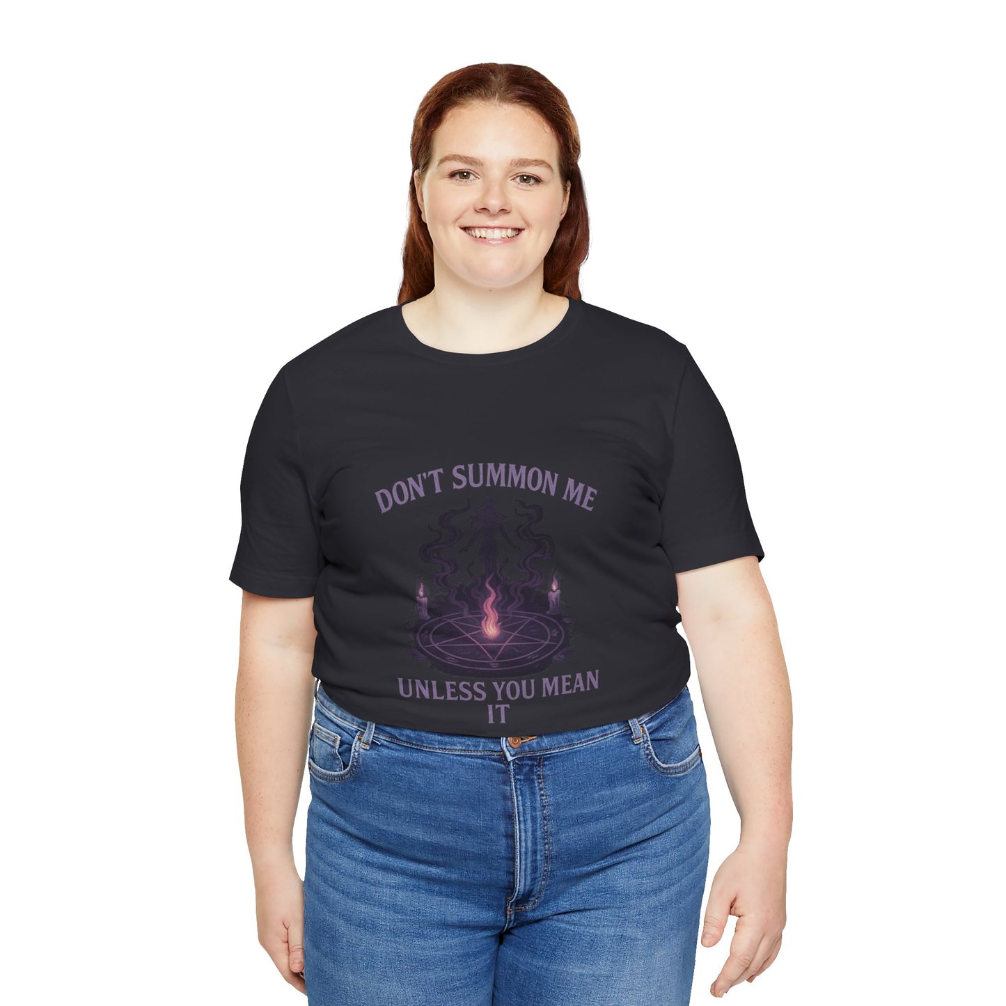 🕯️Summon Responsibly Unisex Jersey Short Sleeve Tee