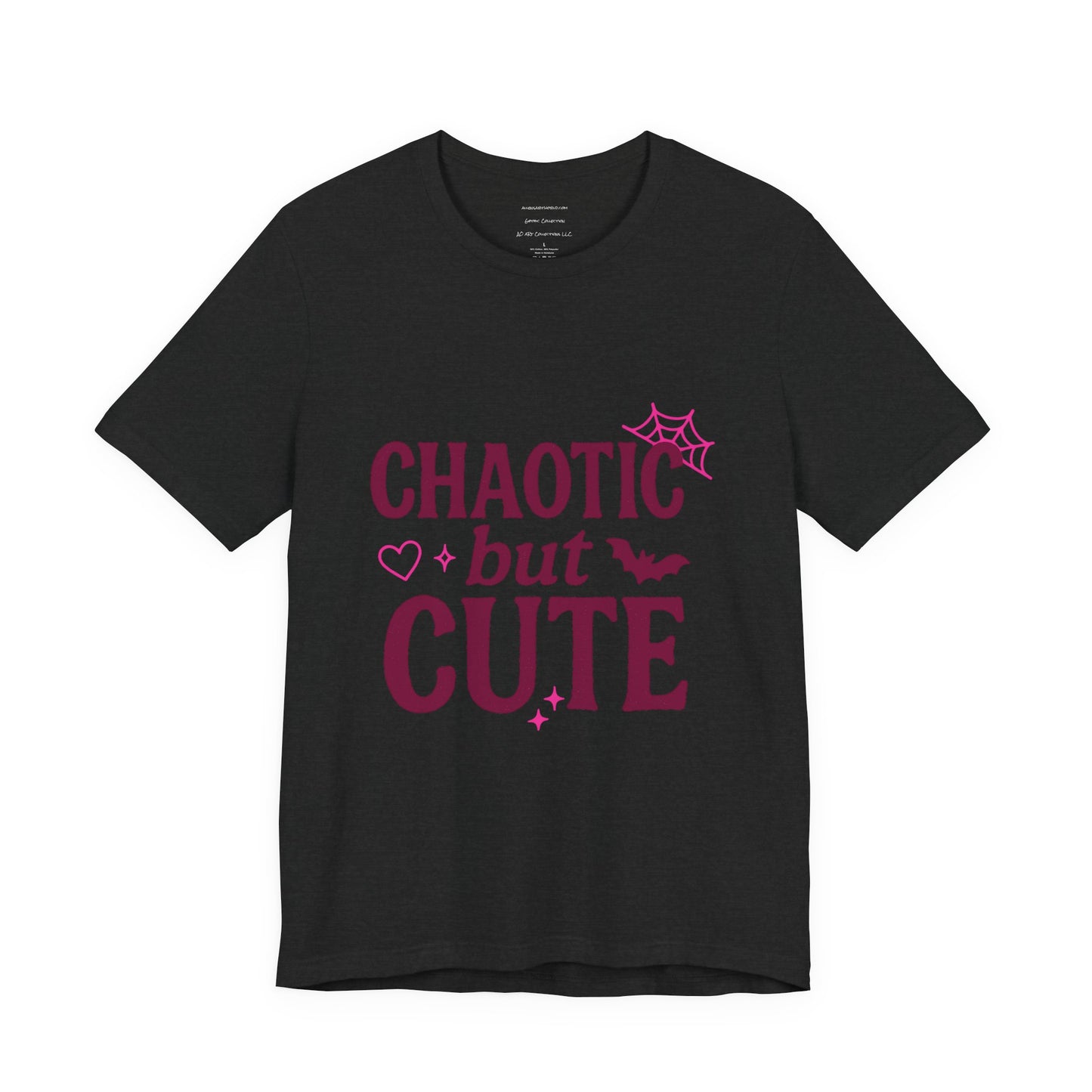 Chaotic But Cute Unisex Jersey Short Sleeve Tee