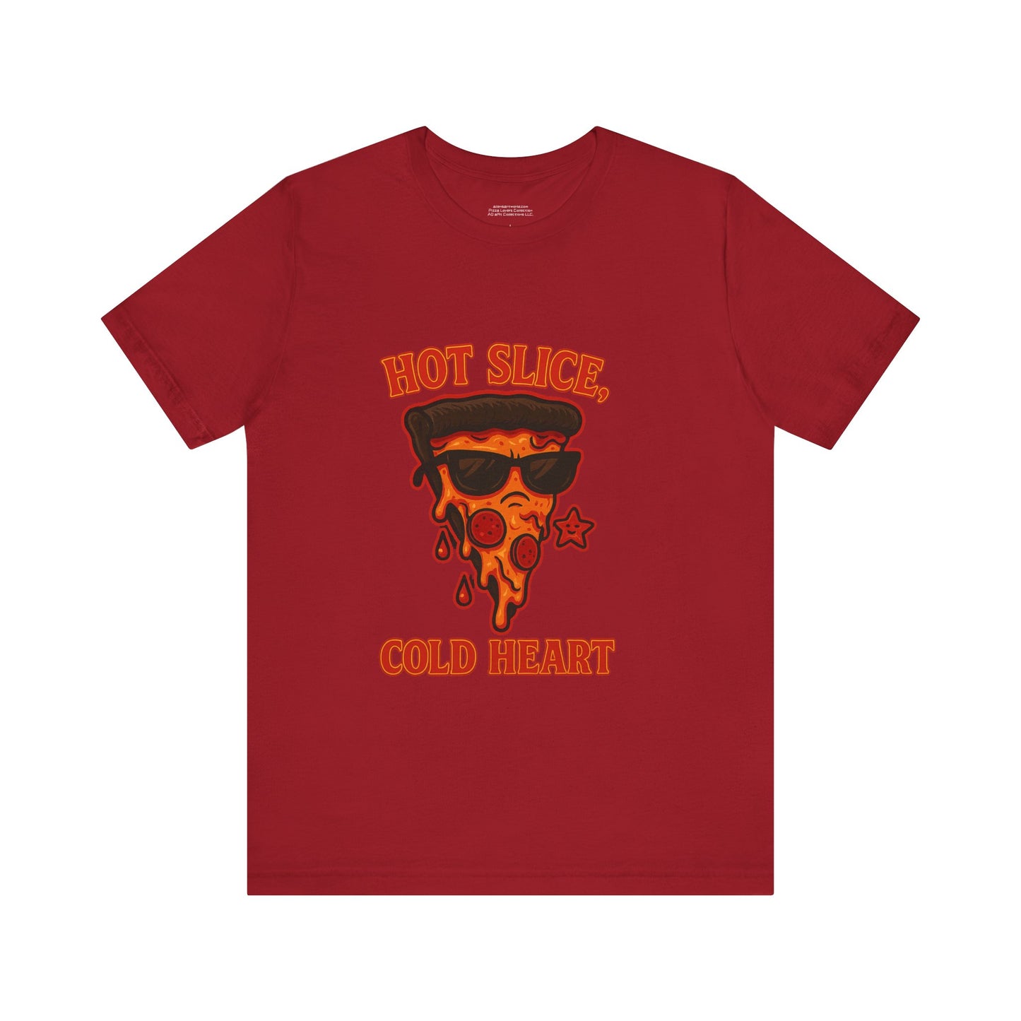 Hot Slice, Cold Heart Unisex Jersey Short Sleeve Tee