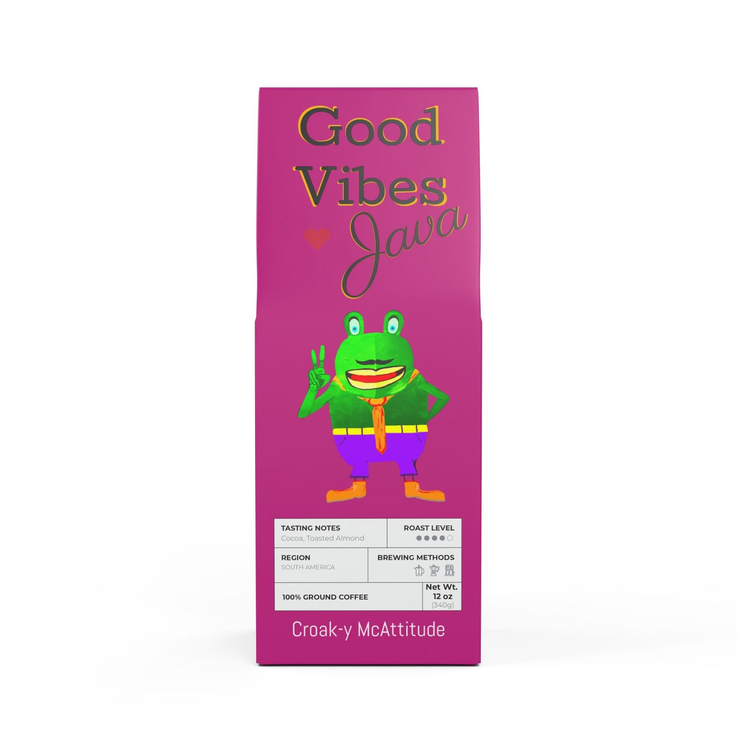 Good Vibes Java 420 frinzz collection. Cascades Coffee Blend (Medium-Dark Roast)