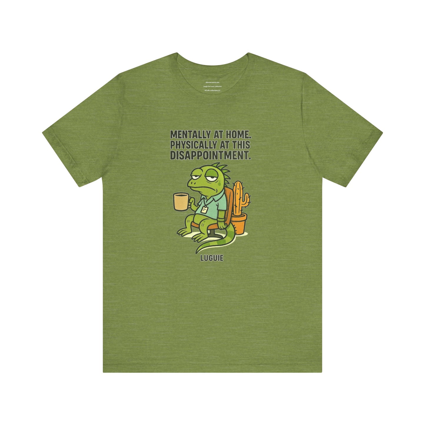 Mentally at Home, Physically at This Disappointment Unisex Jersey Short Sleeve Tee
