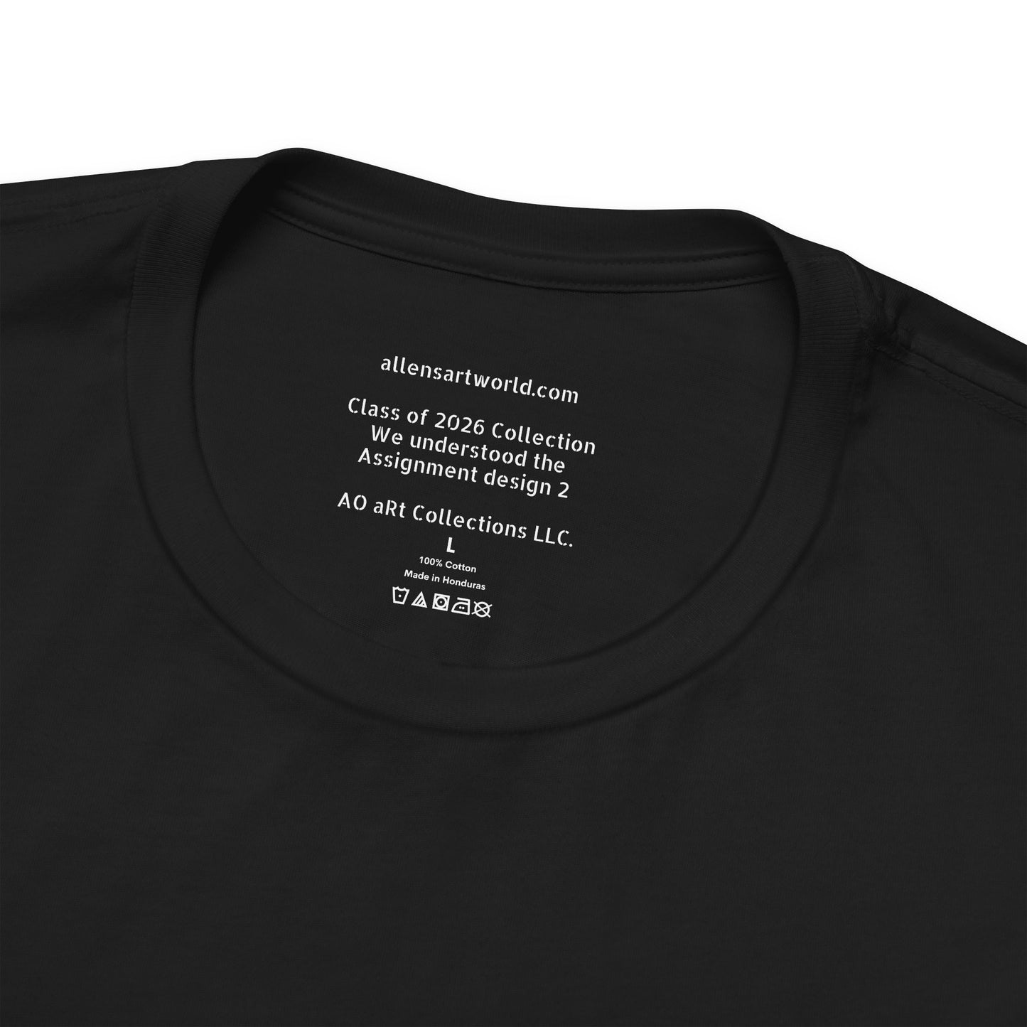 🏷️ Class of 2026: We Understood the Assignment design 2 (SeniorSZN Edition) Unisex Jersey Short Sleeve Tee