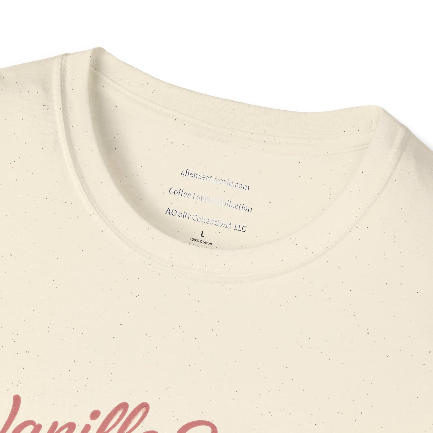 Vanilla Vibe – Chill. Sweet. Dangerous Unisex Softstyle T-Shirt