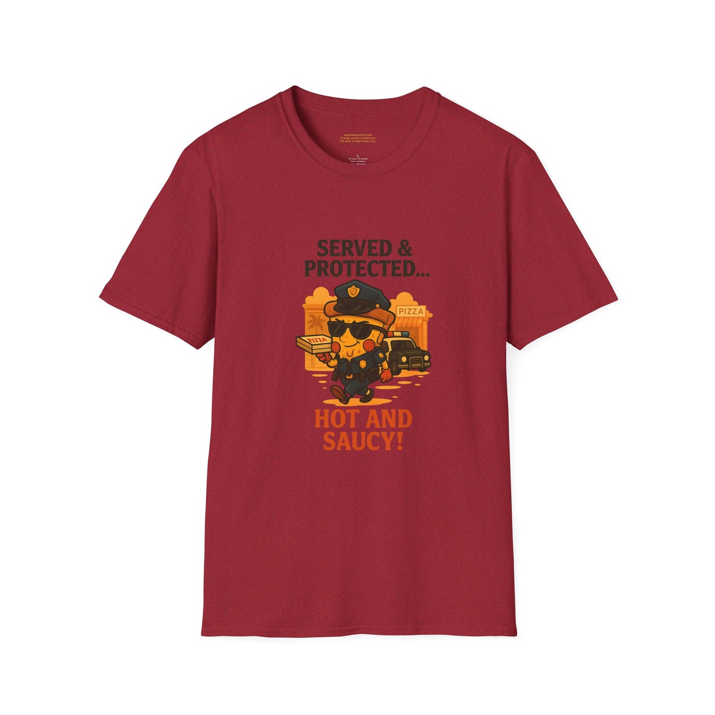 Served & Protected: Hot and Saucy Unisex Softstyle T-Shirt