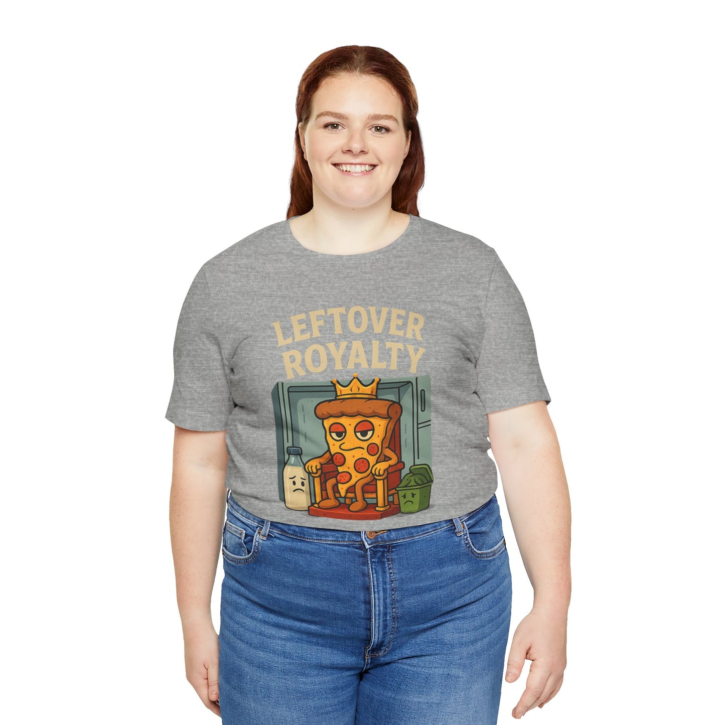 π Leftover Royalty β Cold, Bold, and Always in ChargeUnisex Jersey Short Sleeve Tee