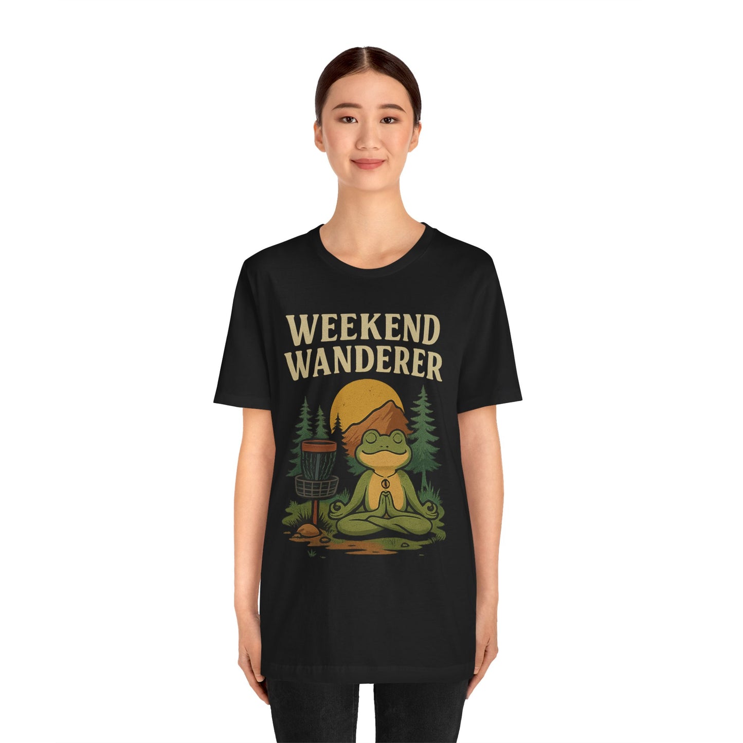 π₯βοΈ Weekend Wanderer β Zen & Chains Unisex Jersey Short Sleeve Tee