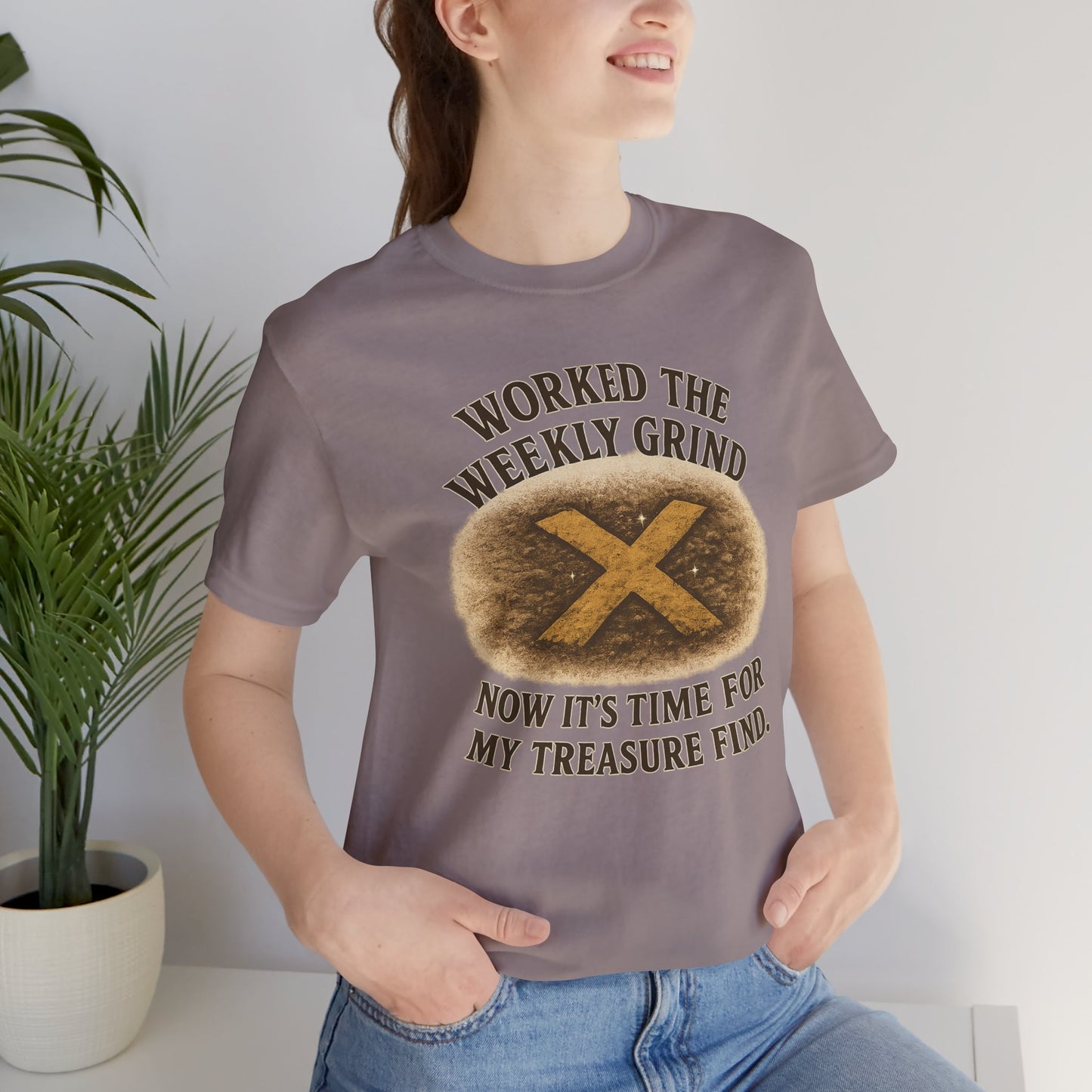 πͺ X Marks the Spot β Treasure Hunter Tee Unisex Jersey Short Sleeve Tee