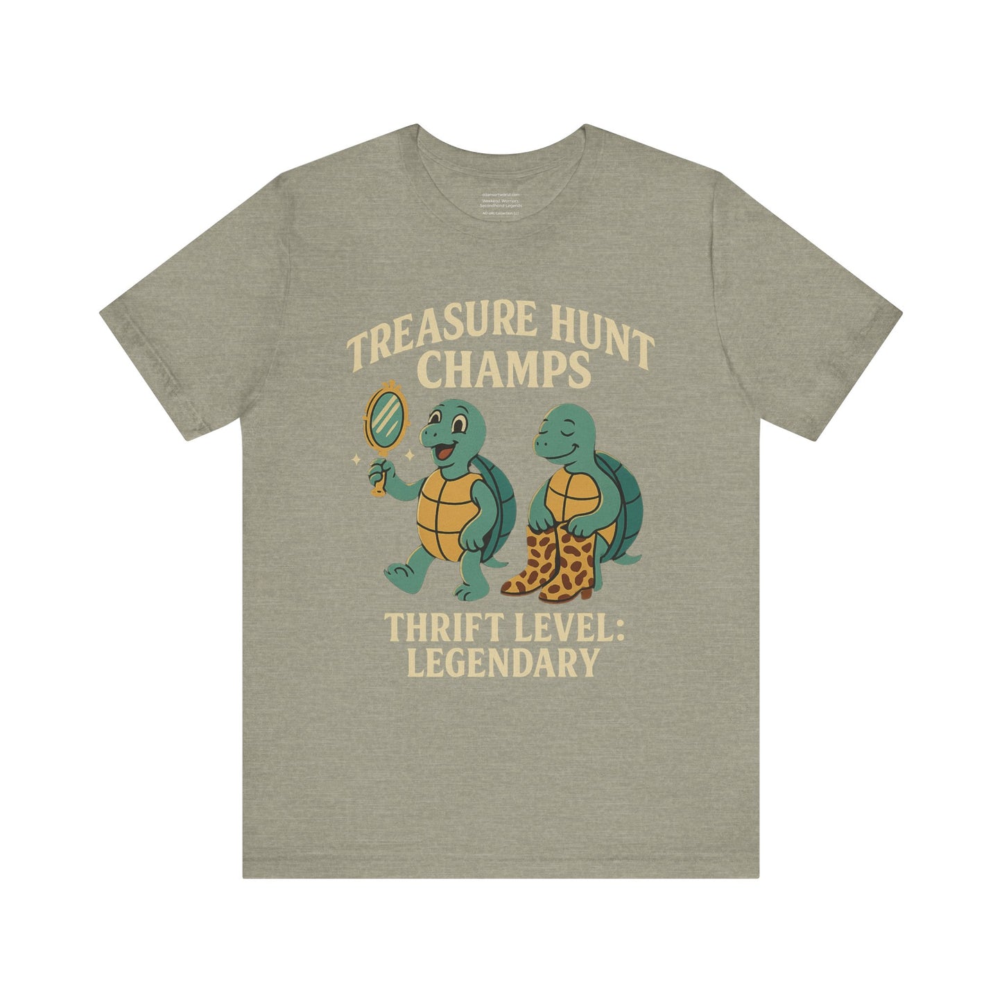 π Treasure Hunt Champs β Jim & Terry (Thrift Level: Legendary) Unisex Jersey Short Sleeve Tee