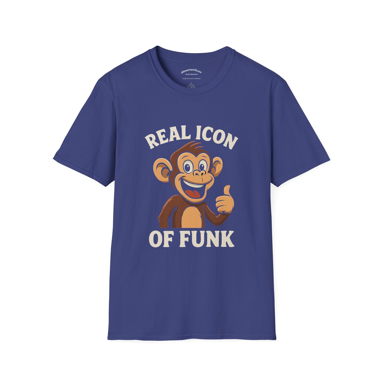 Real Icon of Funk Unisex Softstyle T-Shirt