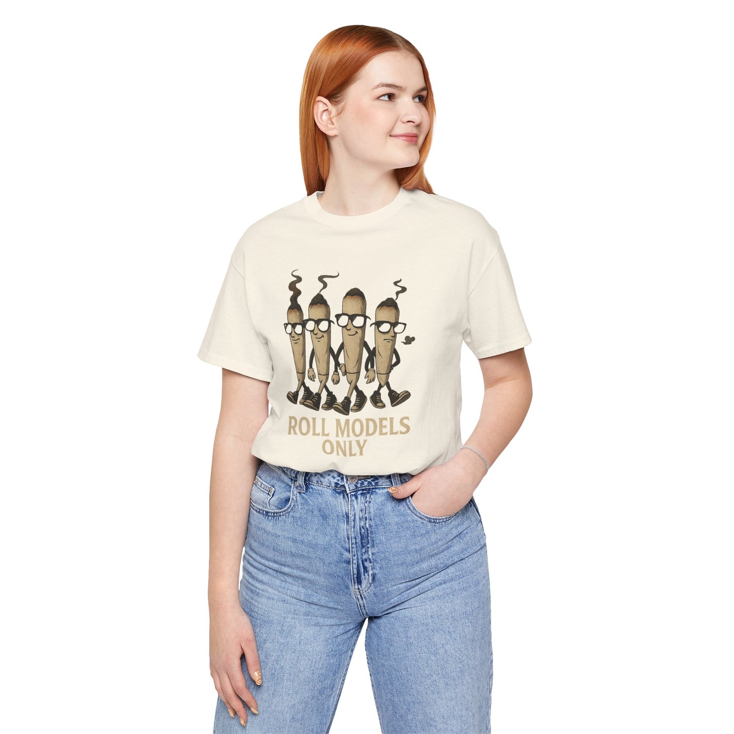 Roll Models Only — High Society Strut Unisex Jersey Short Sleeve Tee