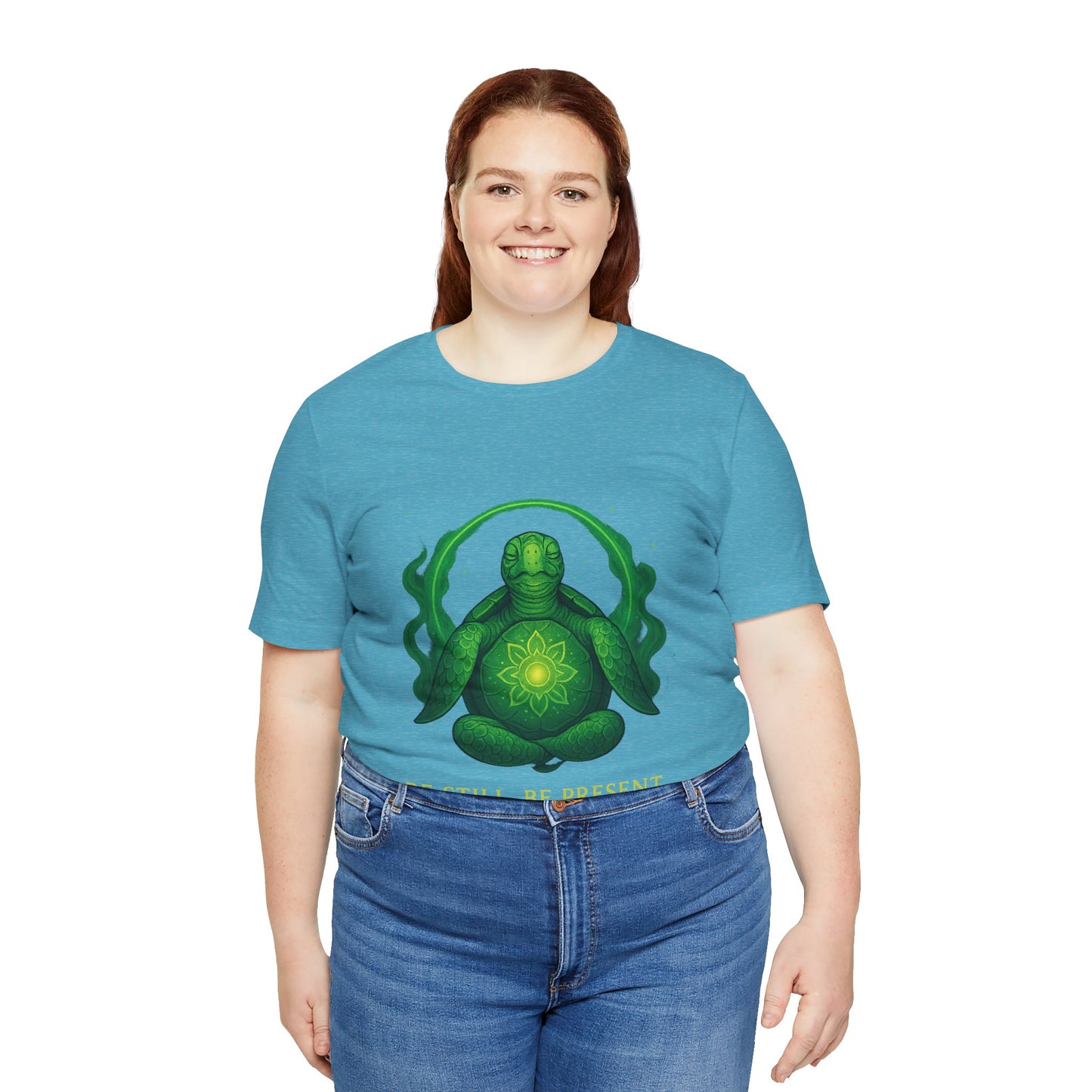 Be Still Be Present Unisex Jersey Short Sleeve Tee