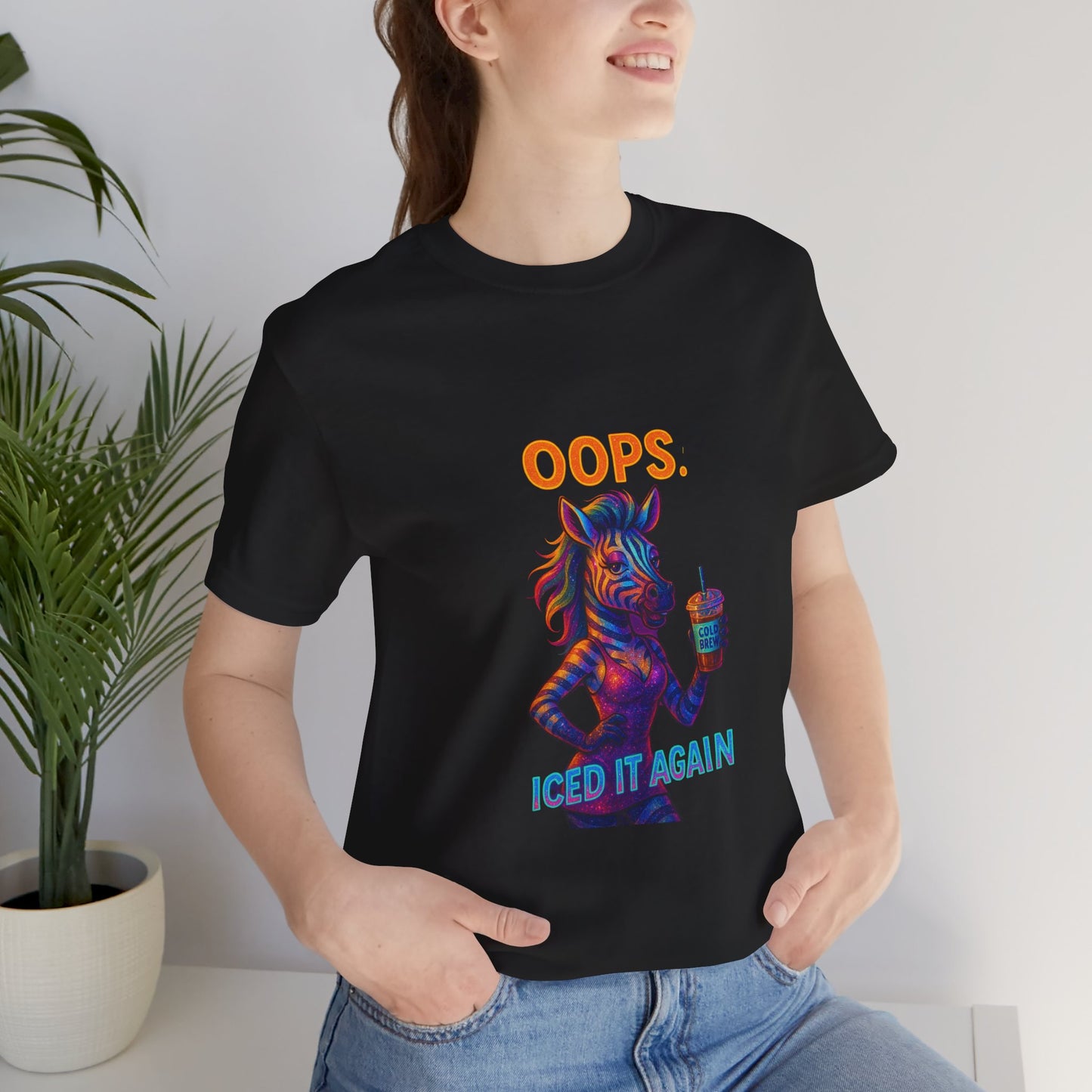 Oops, Iced It Again Unisex Jersey Short Sleeve Tee