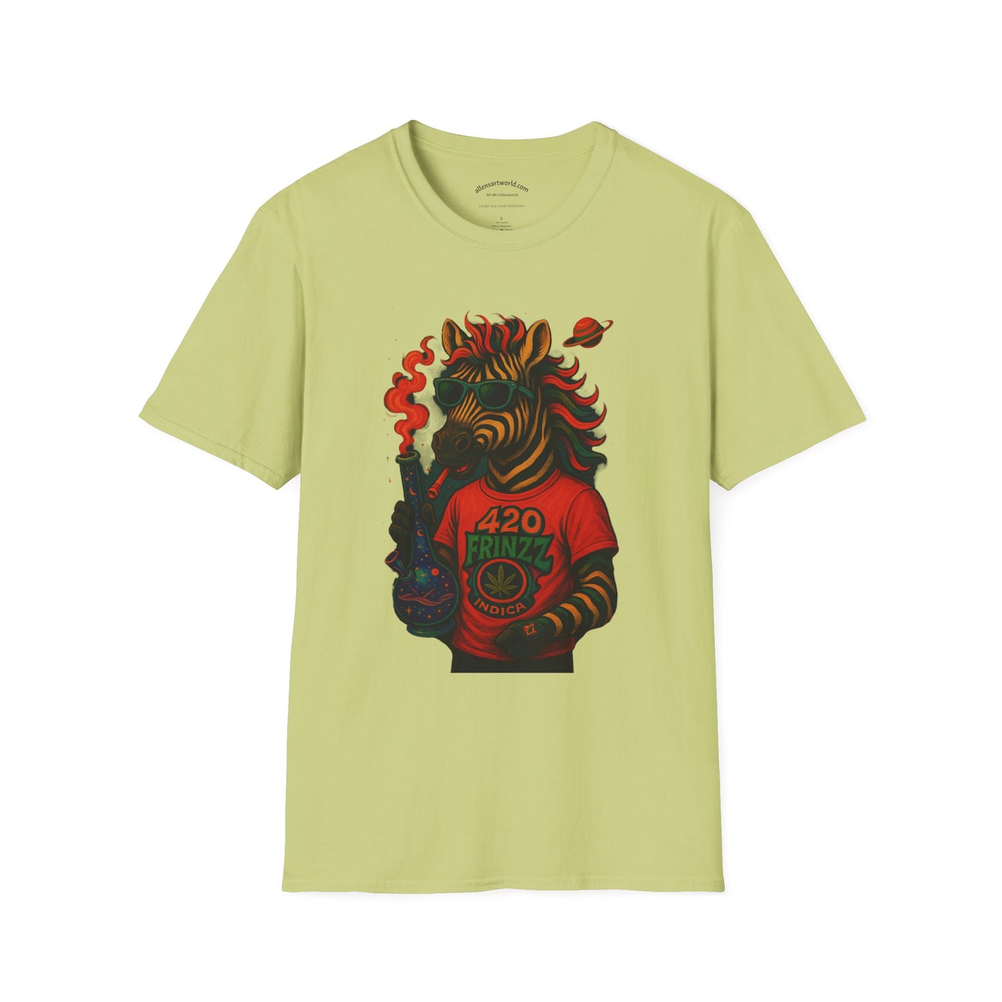 Blazed and Braided Unisex Softstyle T-Shirt