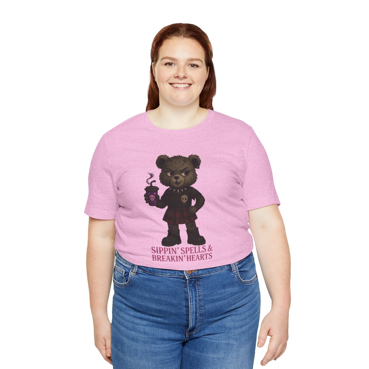 Raven’s Return – Sippin’ Spells & Breakin’ Hearts Tee Unisex Jersey Short Sleeve Tee
