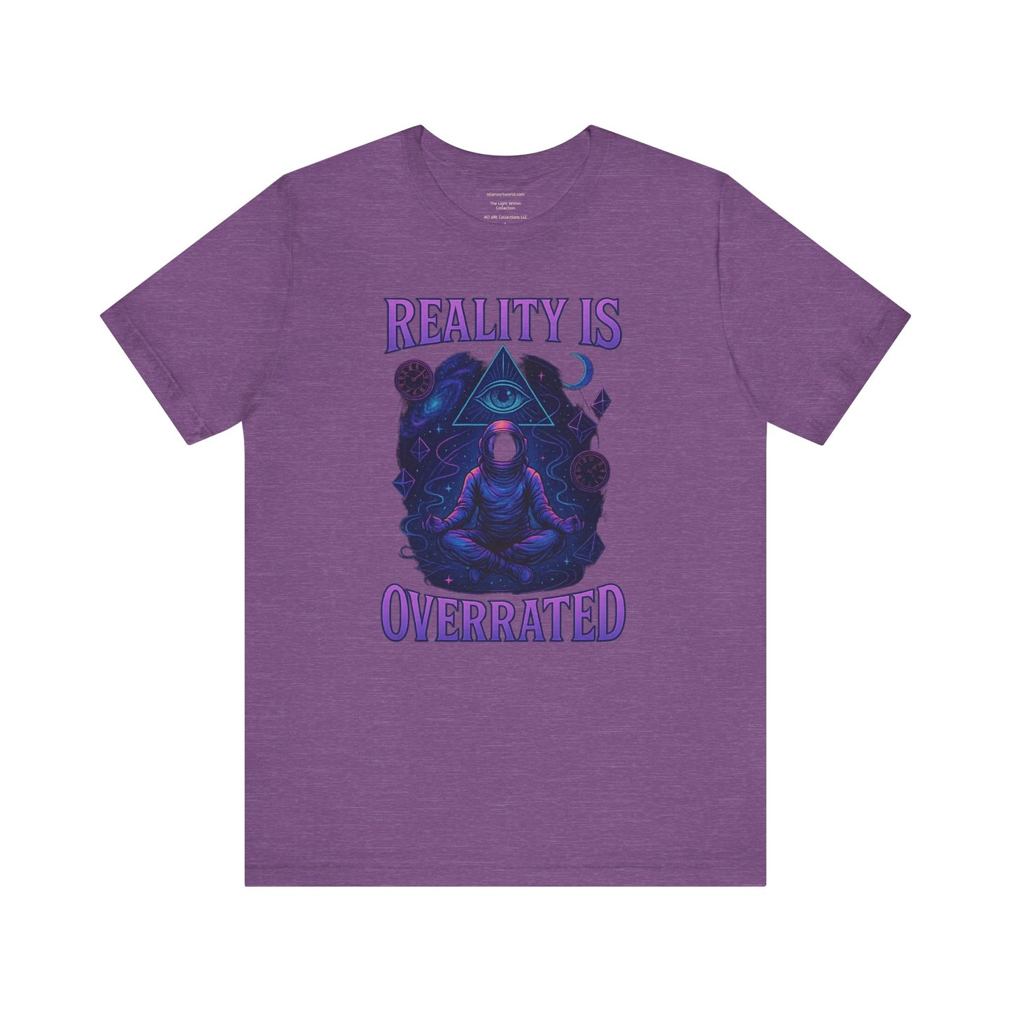 Reality is Overrated Unisex Jersey Short Sleeve Tee