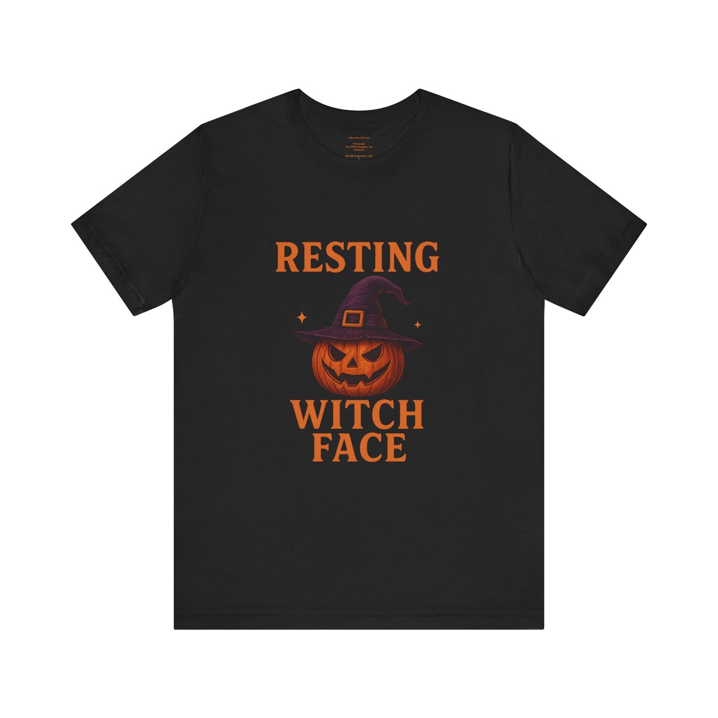Resting Witch Face ππ§ββοΈ Unisex Jersey Short Sleeve Tee