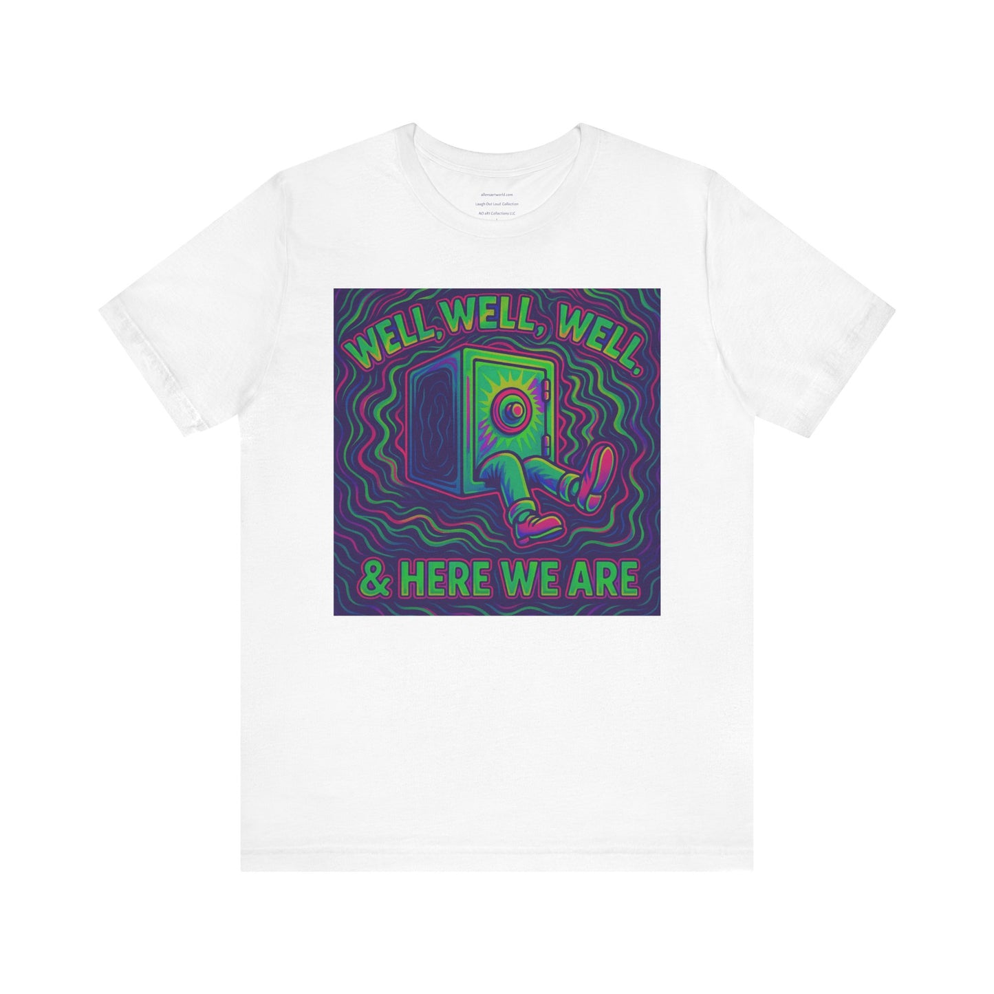 Silver Shadow Inspired - Well, well, well… & here we are Unisex Jersey Short Sleeve Tee