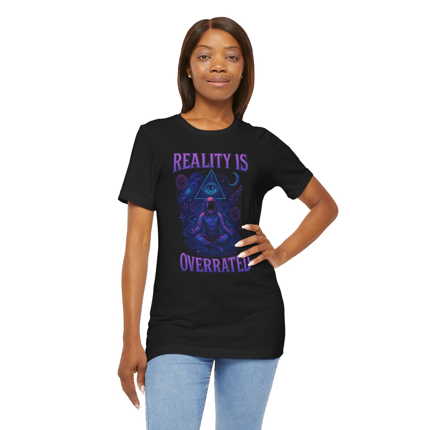 Reality is Overrated Unisex Jersey Short Sleeve Tee