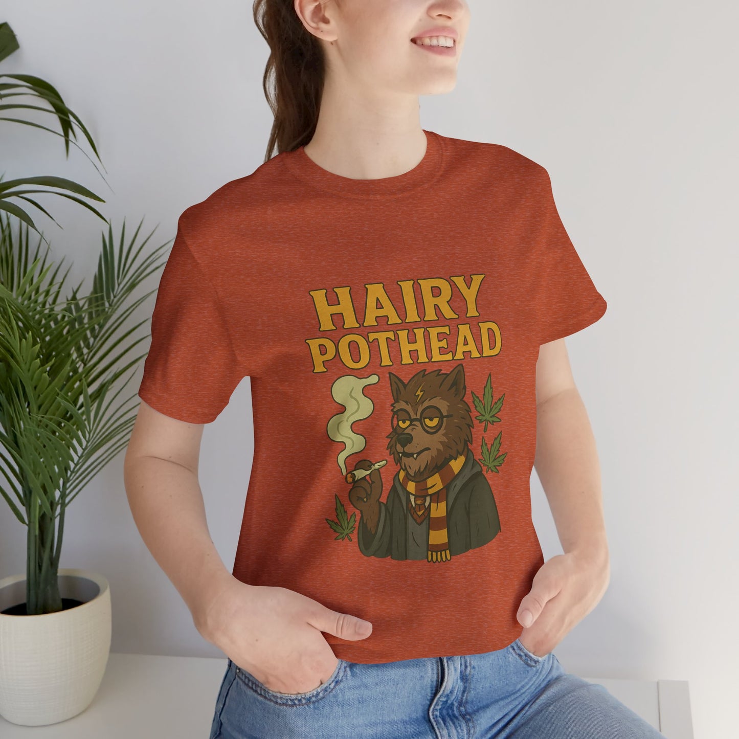 π’ Hairy Pothead Unisex Jersey Short Sleeve Tee