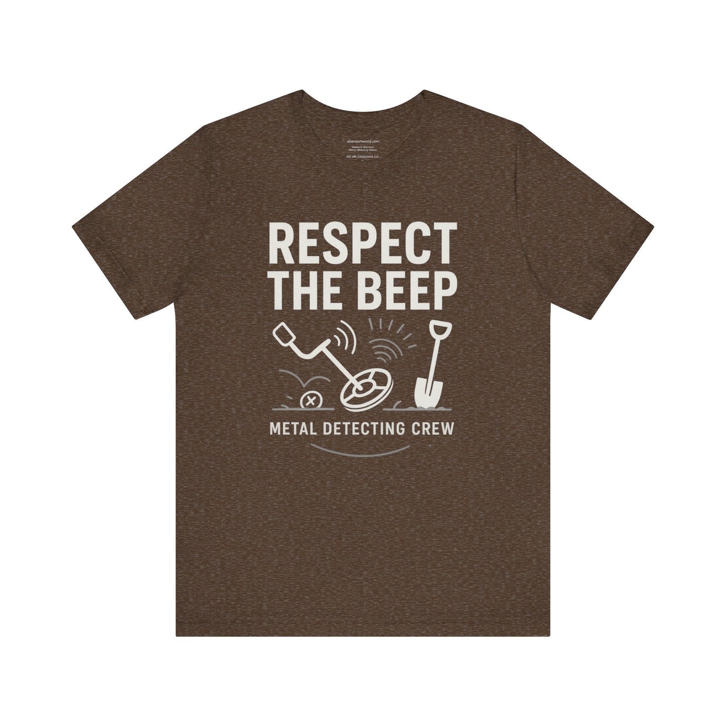 πͺ Respect the Beep β Metal Detecting Crew Unisex Jersey Short Sleeve Tee