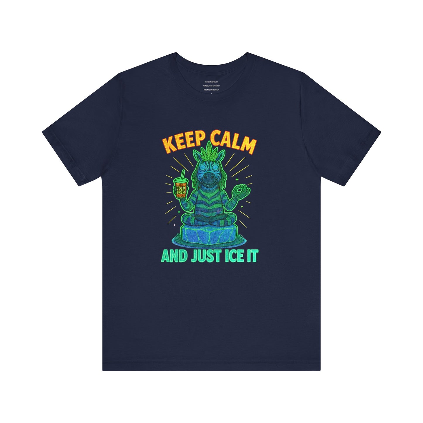 Keep Calm and Just Ice It Unisex Jersey Short Sleeve Tee