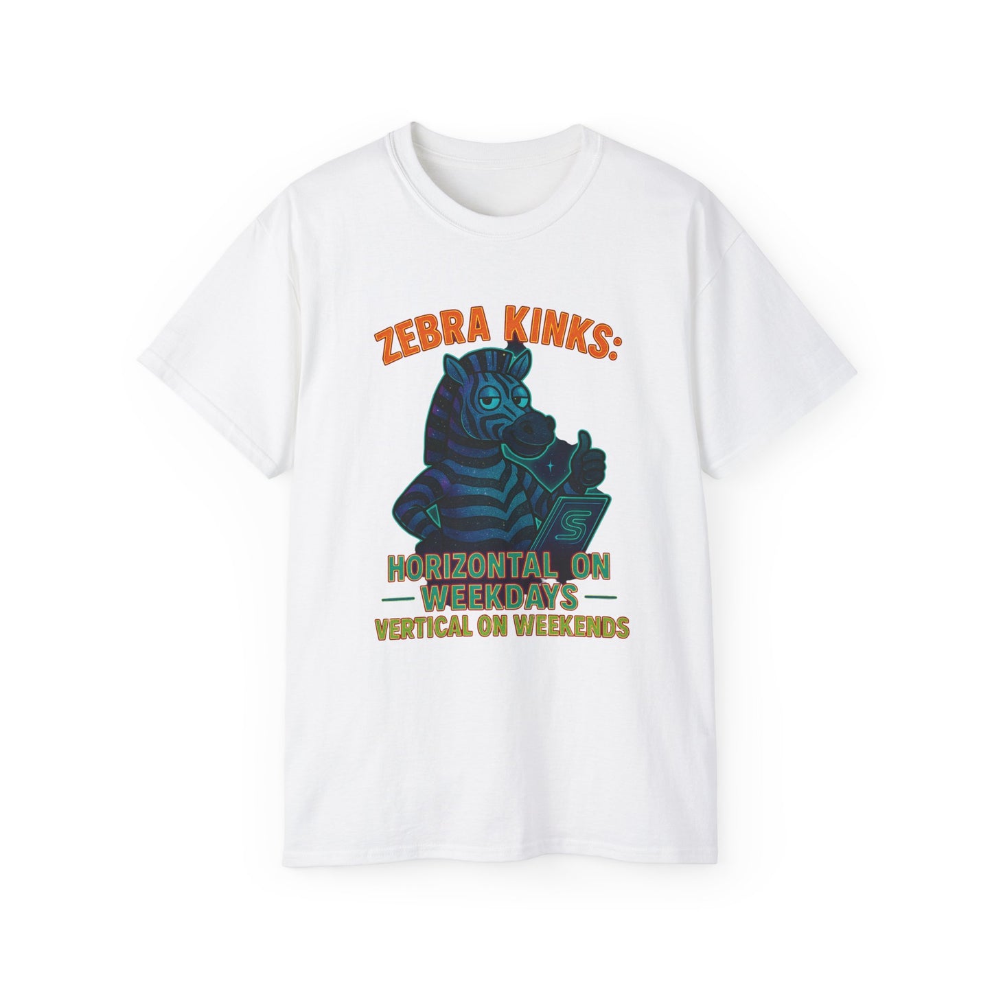 Zebra Kinks Unisex Ultra Cotton Tee