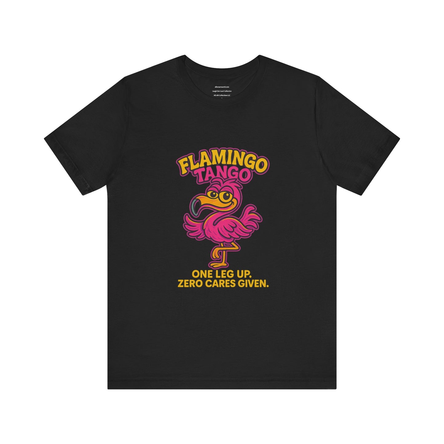 Flamingo Tango Unisex Jersey Short Sleeve Tee