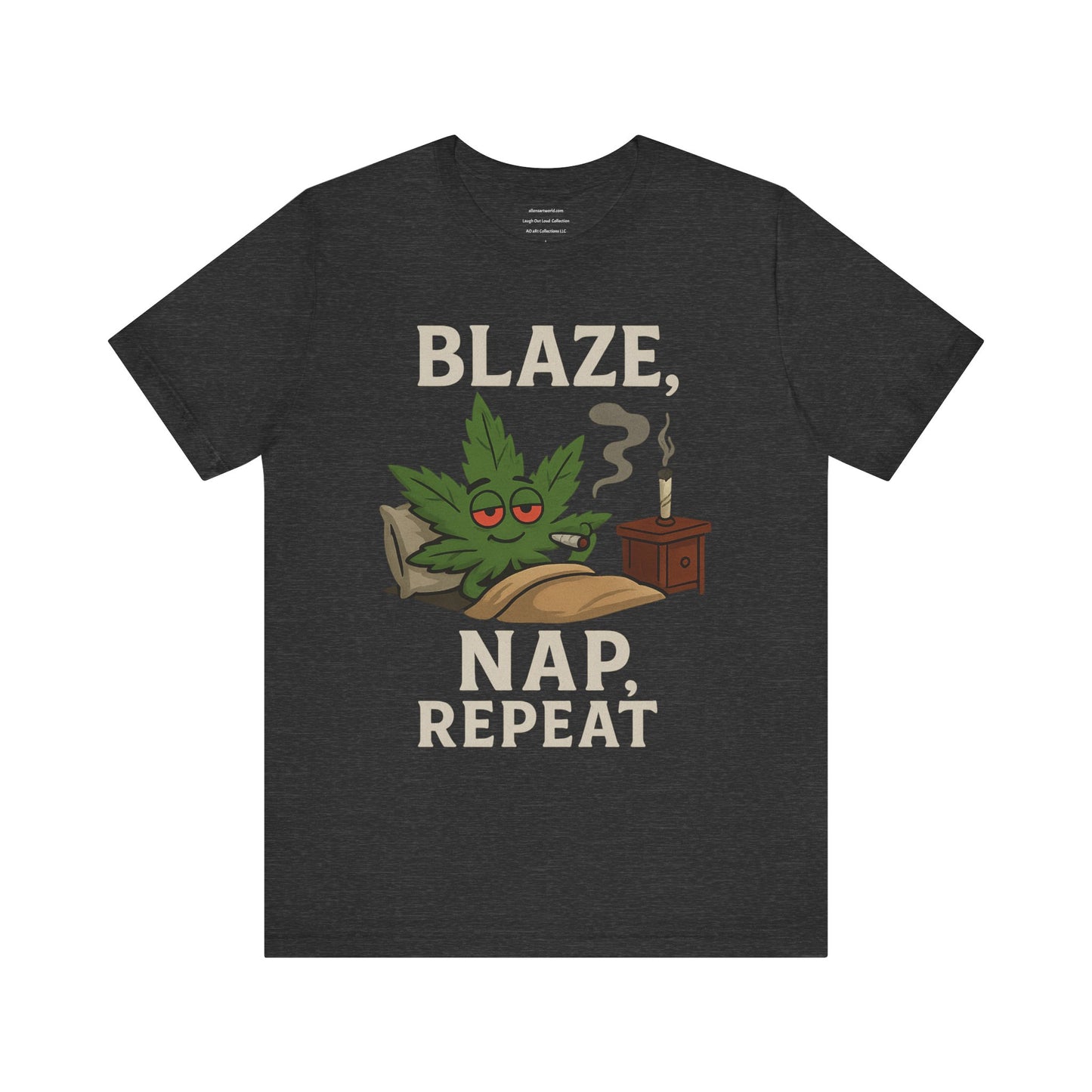 π Blaze, Nap, Repeat Unisex Jersey Short Sleeve Tee