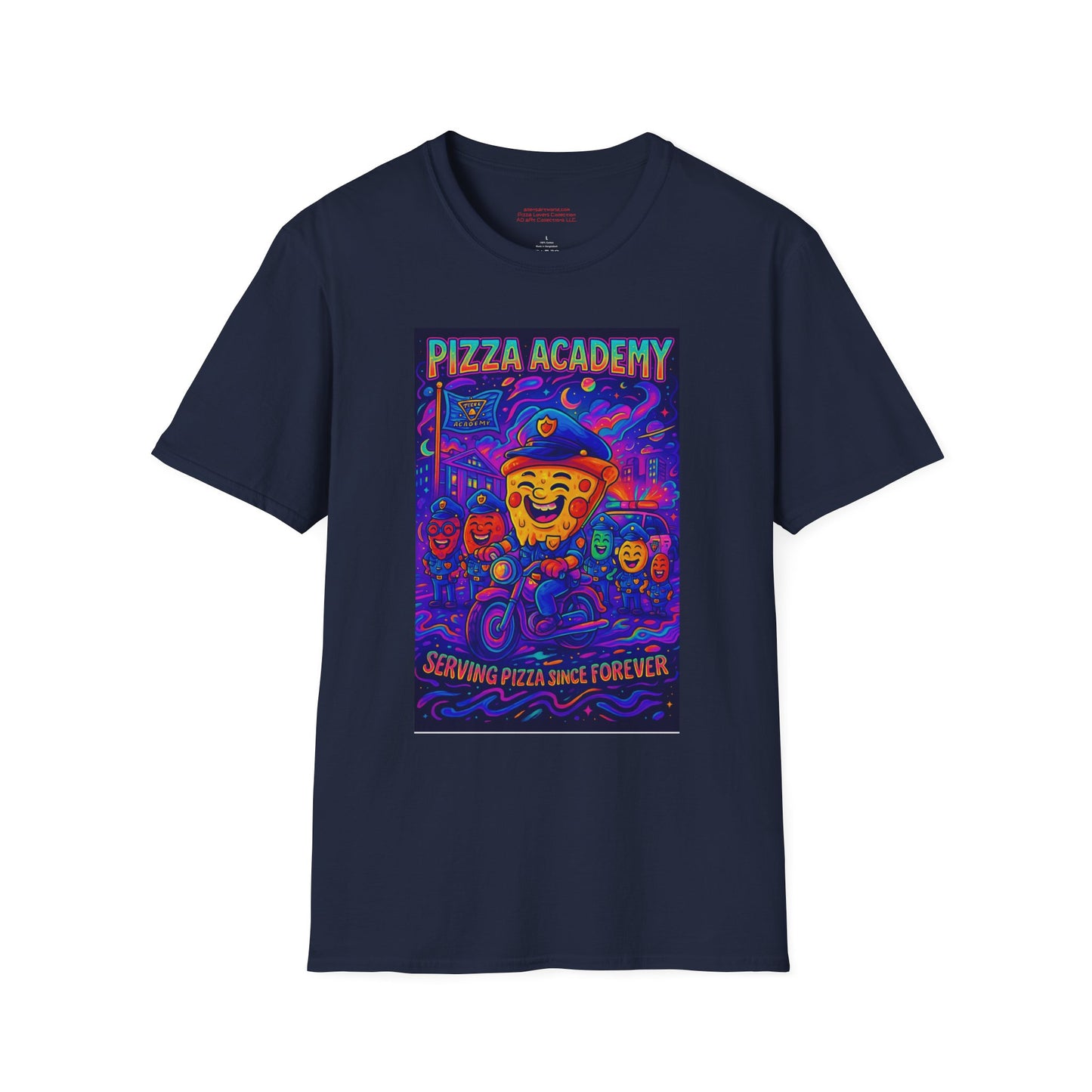 Pizza Academy: Forever on Patrol Unisex Softstyle T-Shirt