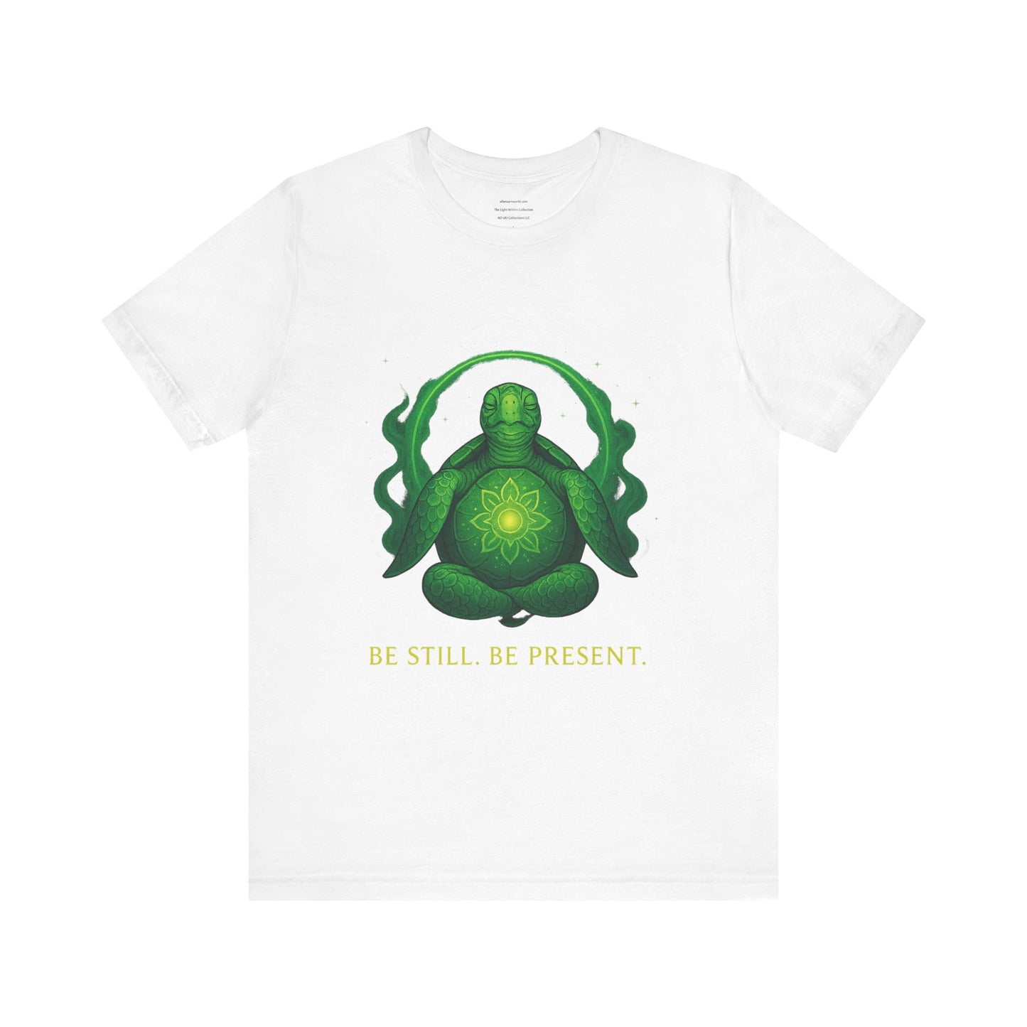 Be Still Be Present Unisex Jersey Short Sleeve Tee