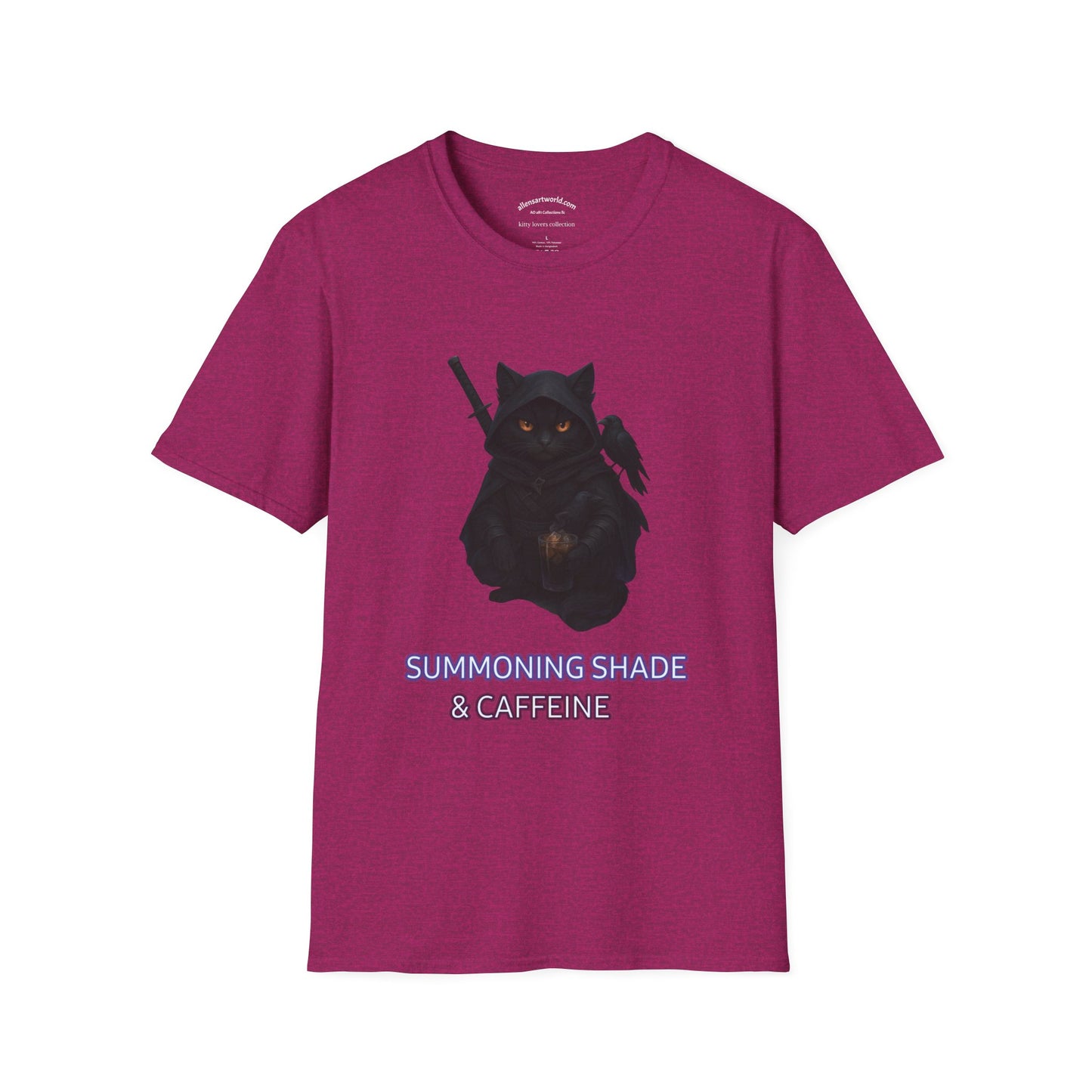 Summoning shade and caffeine – Lovely’s Mood Unisex Softstyle T-Shirt