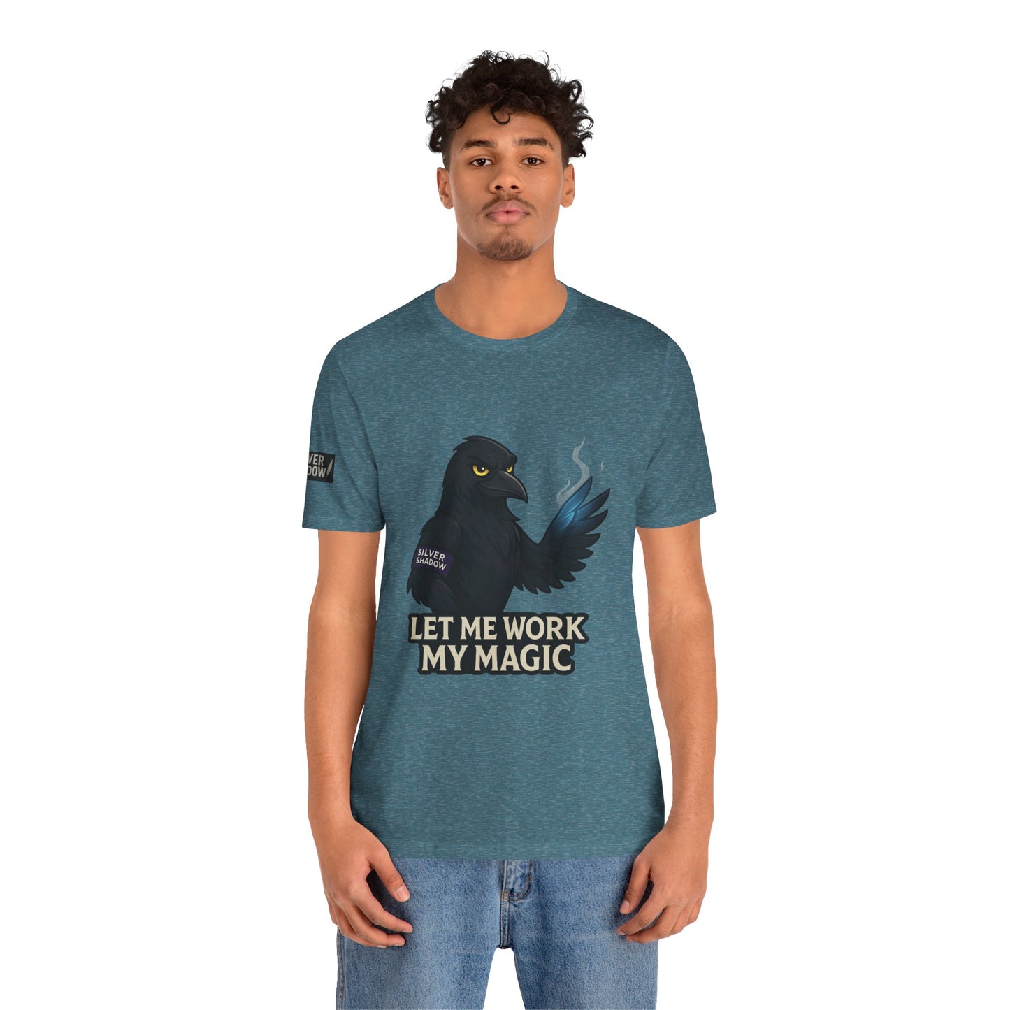 Silver Shadow Covert Series Let Me Work My Magic Unisex Jersey Short Sleeve Tee