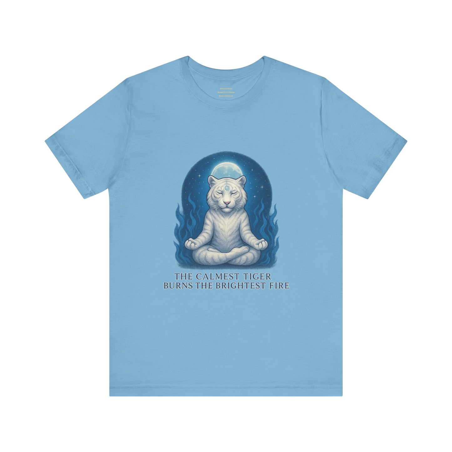 Still Tiger, Still Fire – The Calm Power Tee Unisex Jersey Short Sleeve Tee