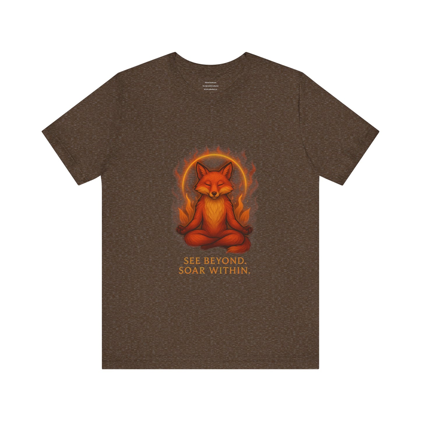 The Inner Flame Fox Unisex Jersey Short Sleeve Tee
